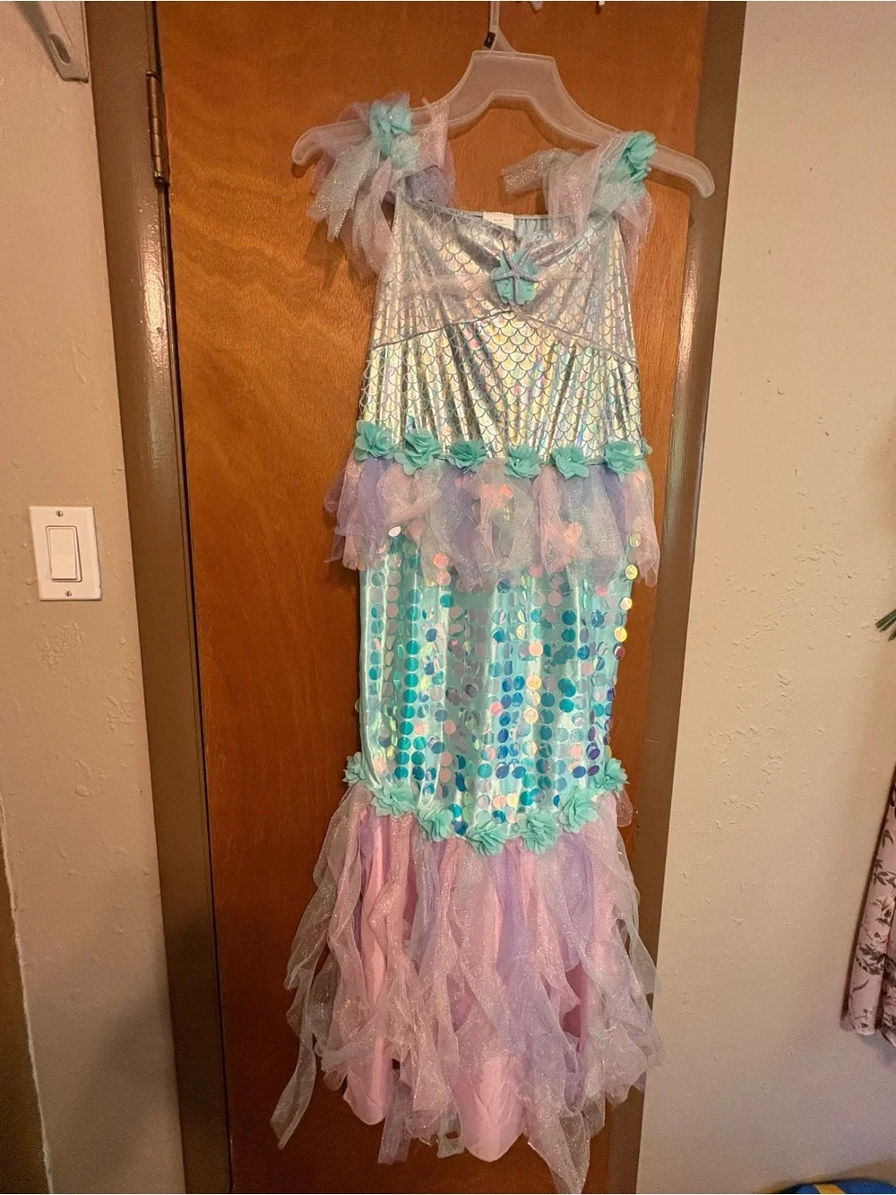 Target Mermaid Costume Dress - Teal, Purple, Pink - Picture 6 of 6
